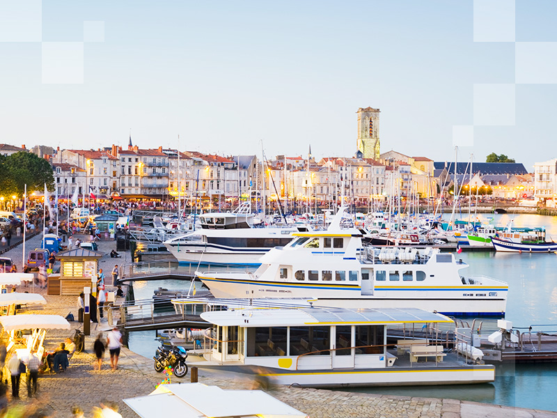 The old harbour, La Rochelle, Charente-Maritime, France